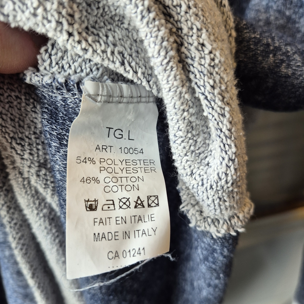 Simons Women's Blue and Gray Sweater - Picture 4 of 5